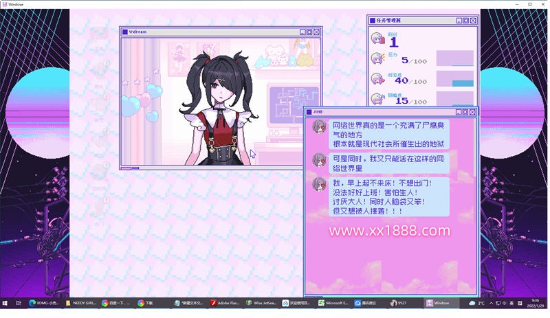 图片[4]-x585主播女孩重度依赖 STEAM官方中文硬盘版[养成互动SLG/中文/1.5G]-ACG游戏网