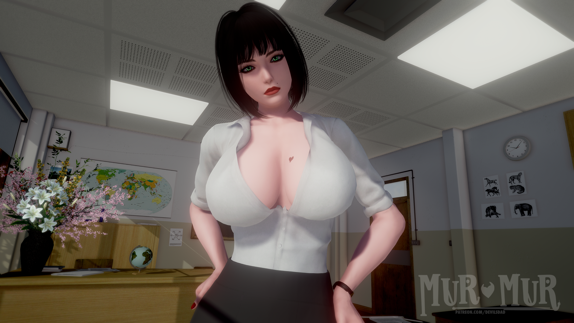 图片[6]-【亚洲风SLG/动态/汉化】低语：重置版/喃喃自语（Murmur） V0.7 汉化中文[PC+安卓双端/7.0G/百度]-ACG游戏网