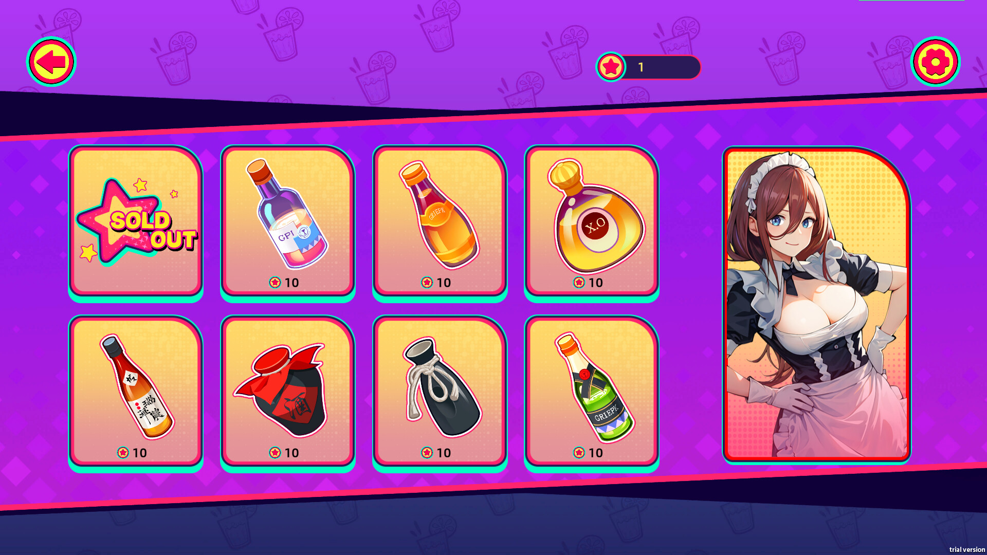 图片[4]-【仅PC/亚洲风SLG/三消游戏] 酒馆女孩 Tavern Girls 官方中文无修版 [1.0G/百度]-ACG游戏网