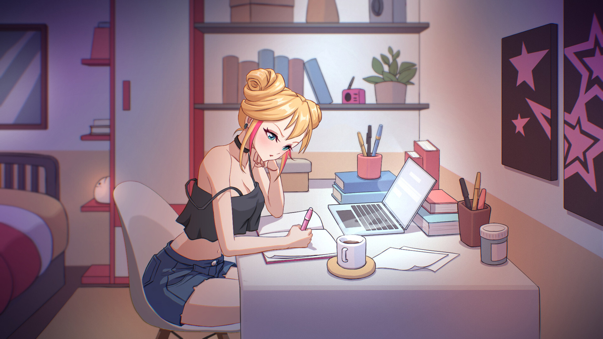 图片[10]-【仅PC/亚洲风SLG/动态/更新】 爱与生活：幸福学生 V0.6.3 Demo 官方中文步兵版+R18补丁 [6.80G/百度]-ACG游戏网