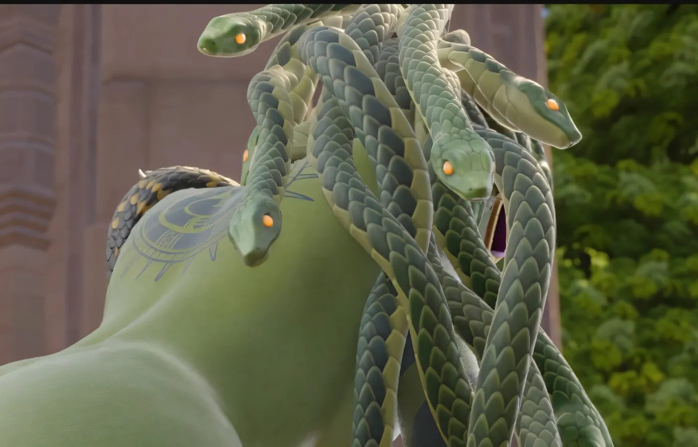 图片[3]-[同人动画] H2203 Waosart大师3D：整合2024年10月更新整合美杜莎+艾达王 [新作/13.5G]-ACG游戏网