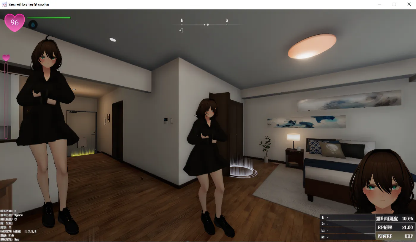 图片[2]-[PC游戏] T14449 隐秘露出 真菜香的禁忌快感 Ver1.11 DL官方中文版 [更新/1.8G]-ACG游戏网