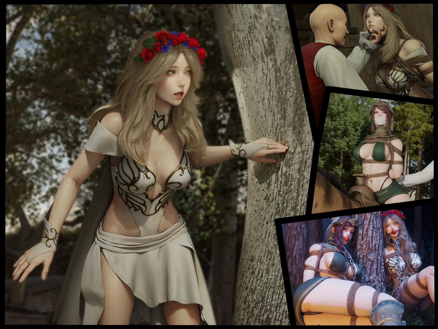 [3D全彩] M1784 女王危机01-02 [新作/110.8M]-ACG游戏网