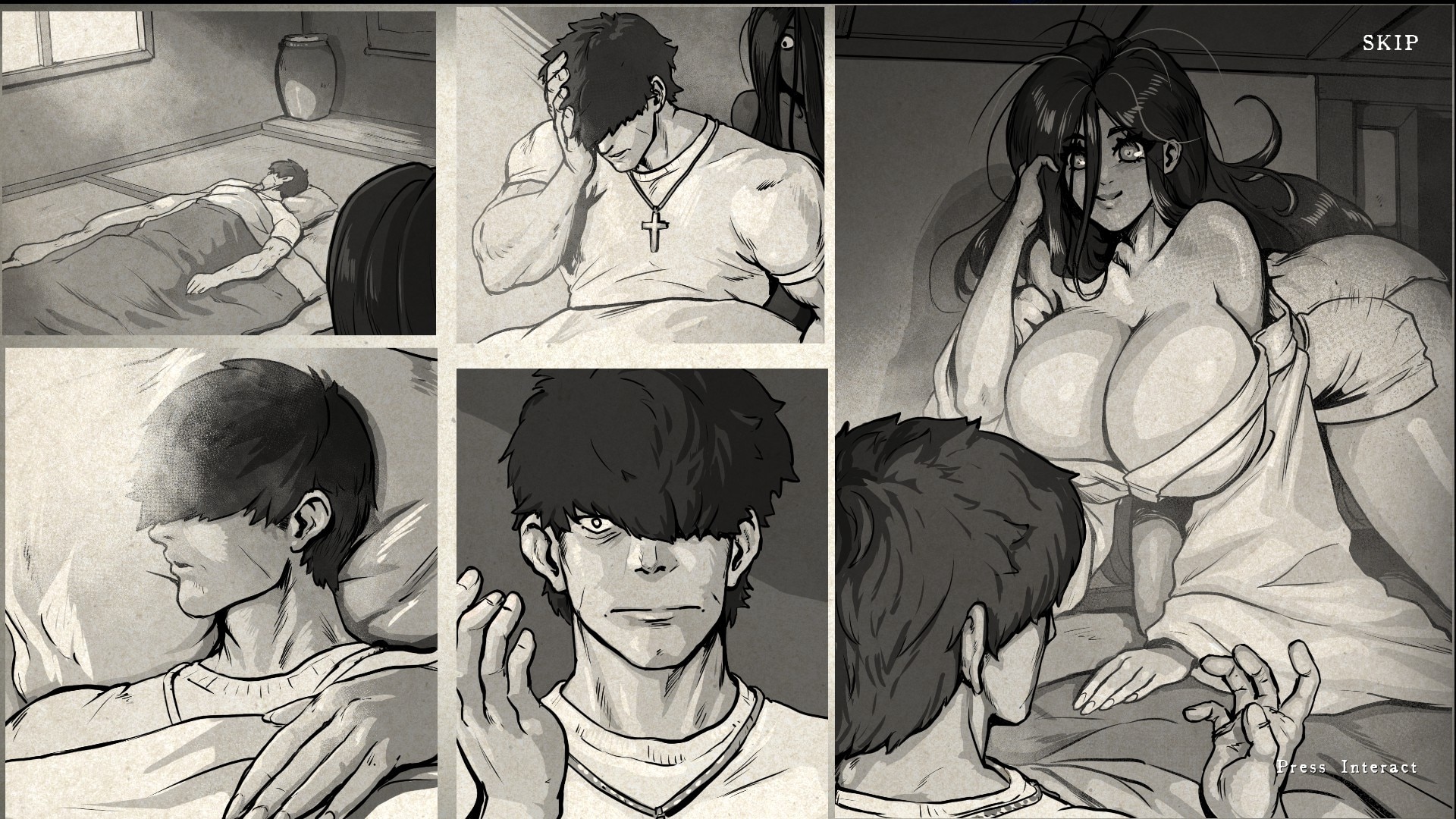 图片[4]-【仅PC/脱出SLG/解密/3D作品/官中】八尺大人（Hachishaku）V2.0 Build 19002931 官方中文版[7.5G/百度]-ACG游戏网