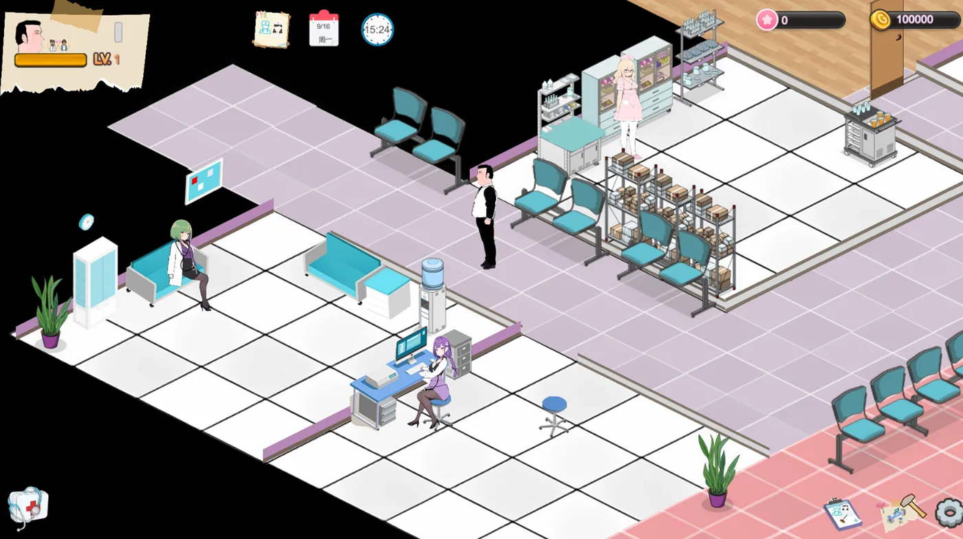 图片[3]-[PC游戏]黑山综合医院 黒山総合病院 Bmhospital BM General Hospital V3.1.0 官中步兵版 [更新/226.7M]-ACG游戏网